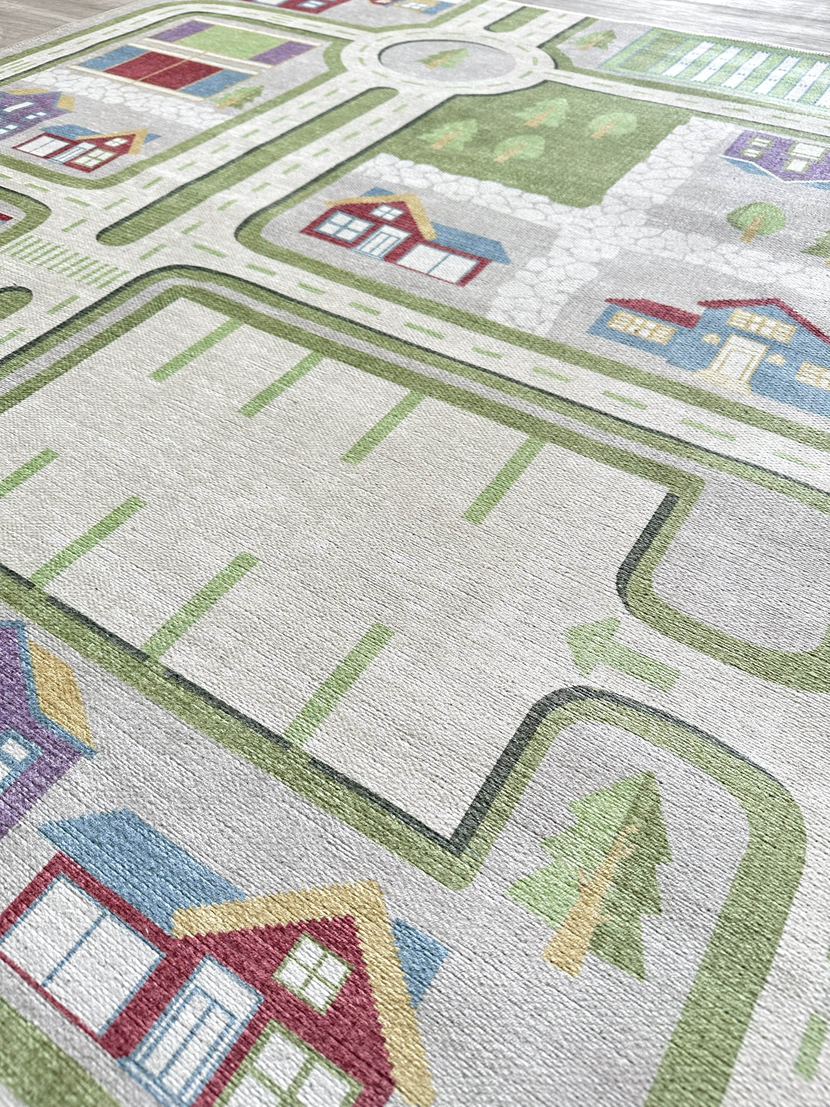 Traffic Themed Children's Rug