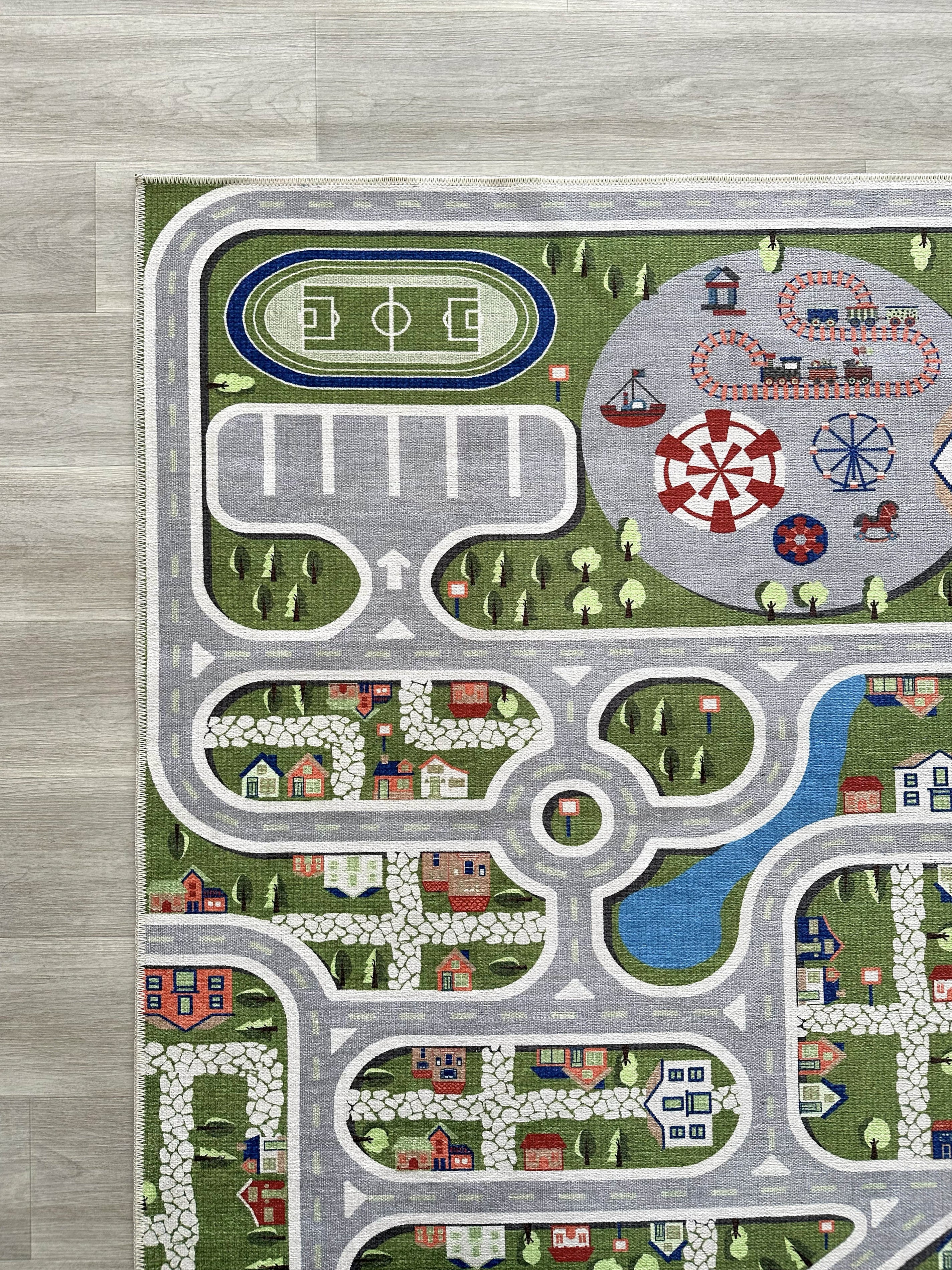 Traffic Themed Children's Rug