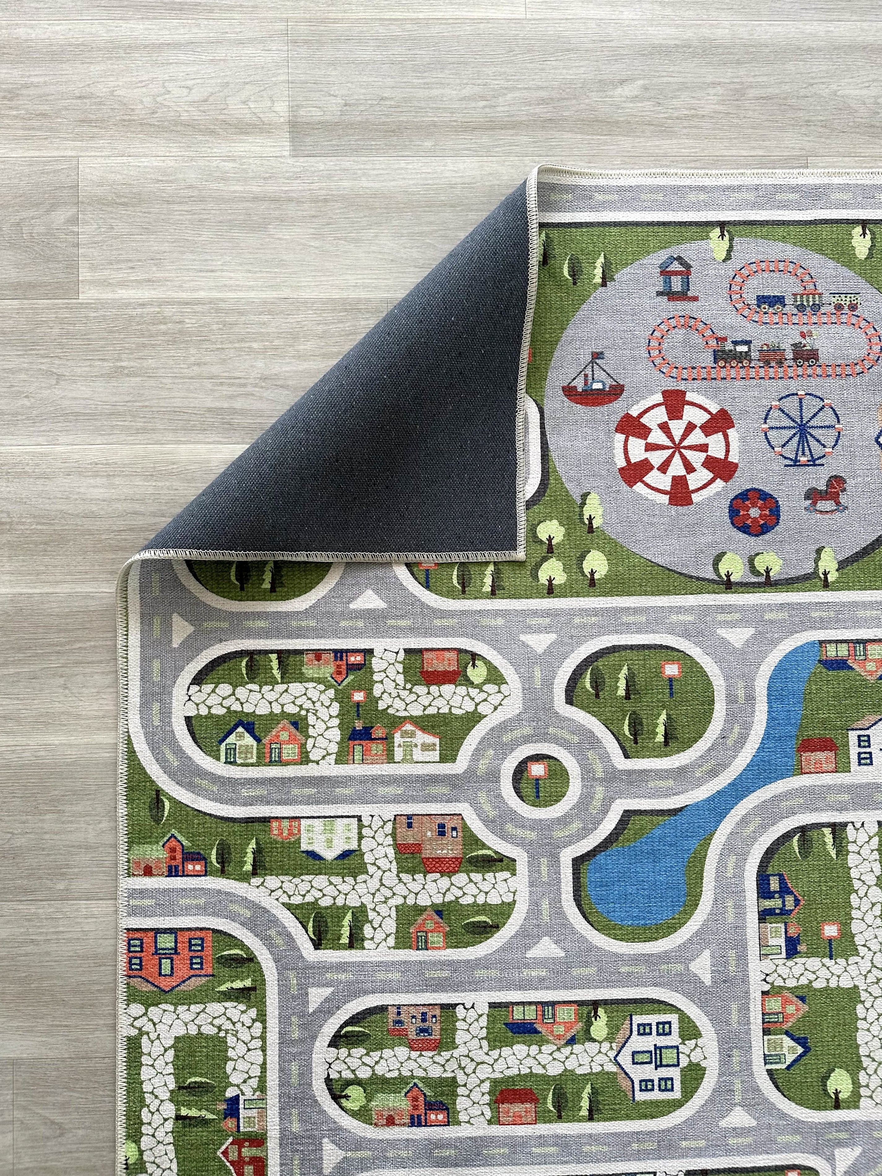 Traffic Themed Children's Rug