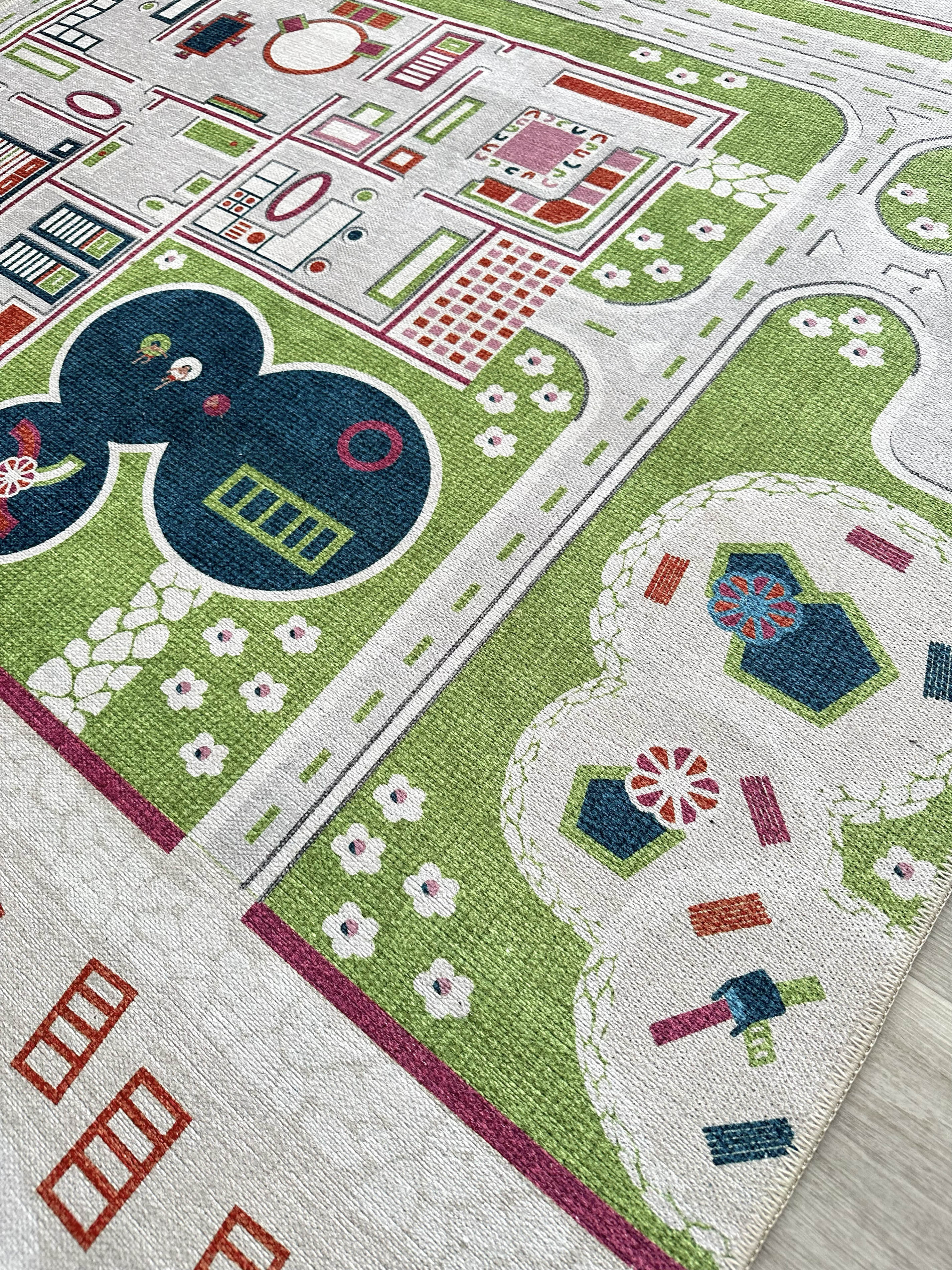 Traffic Themed Children's Rug