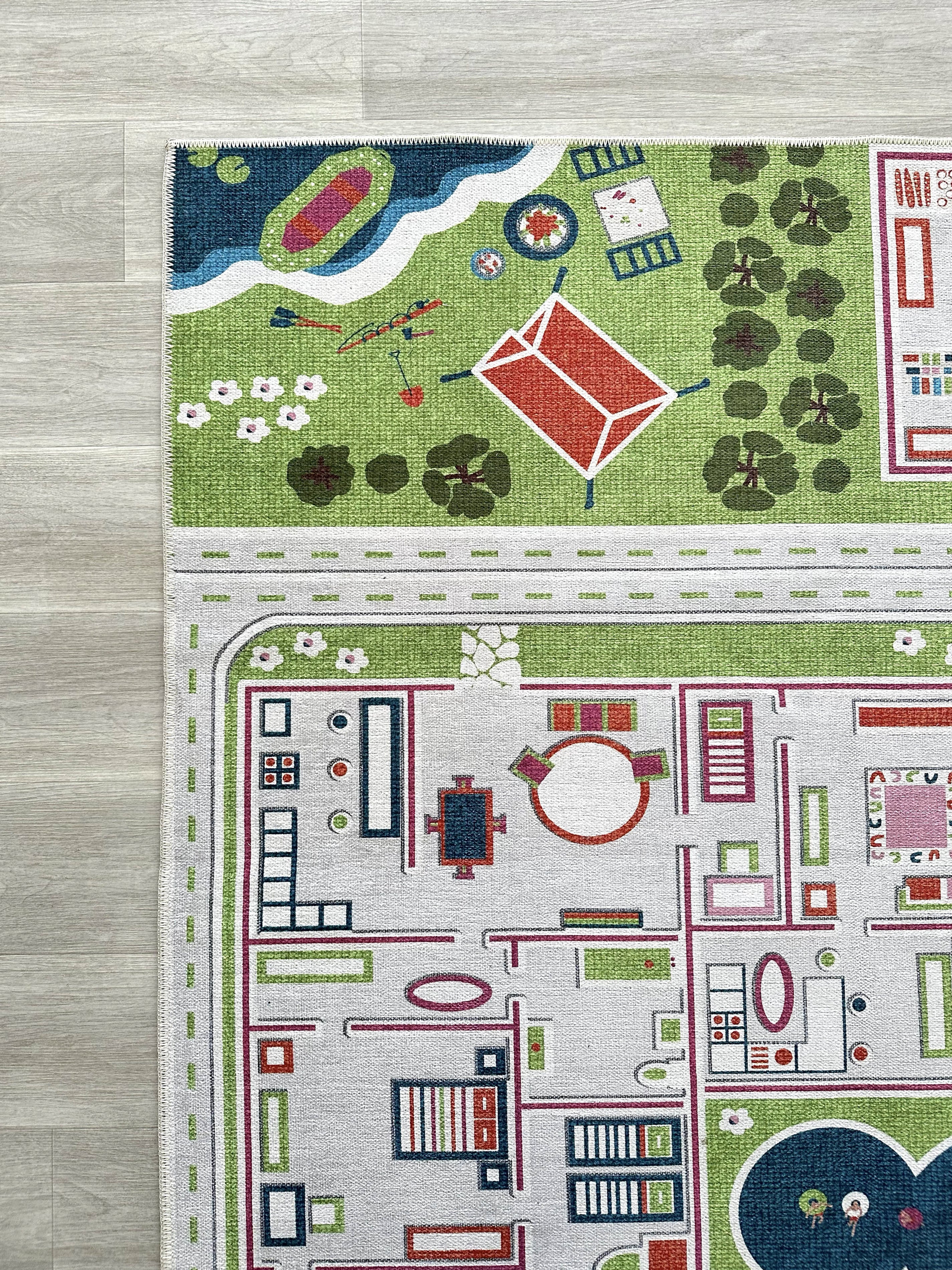 Traffic Themed Children's Rug