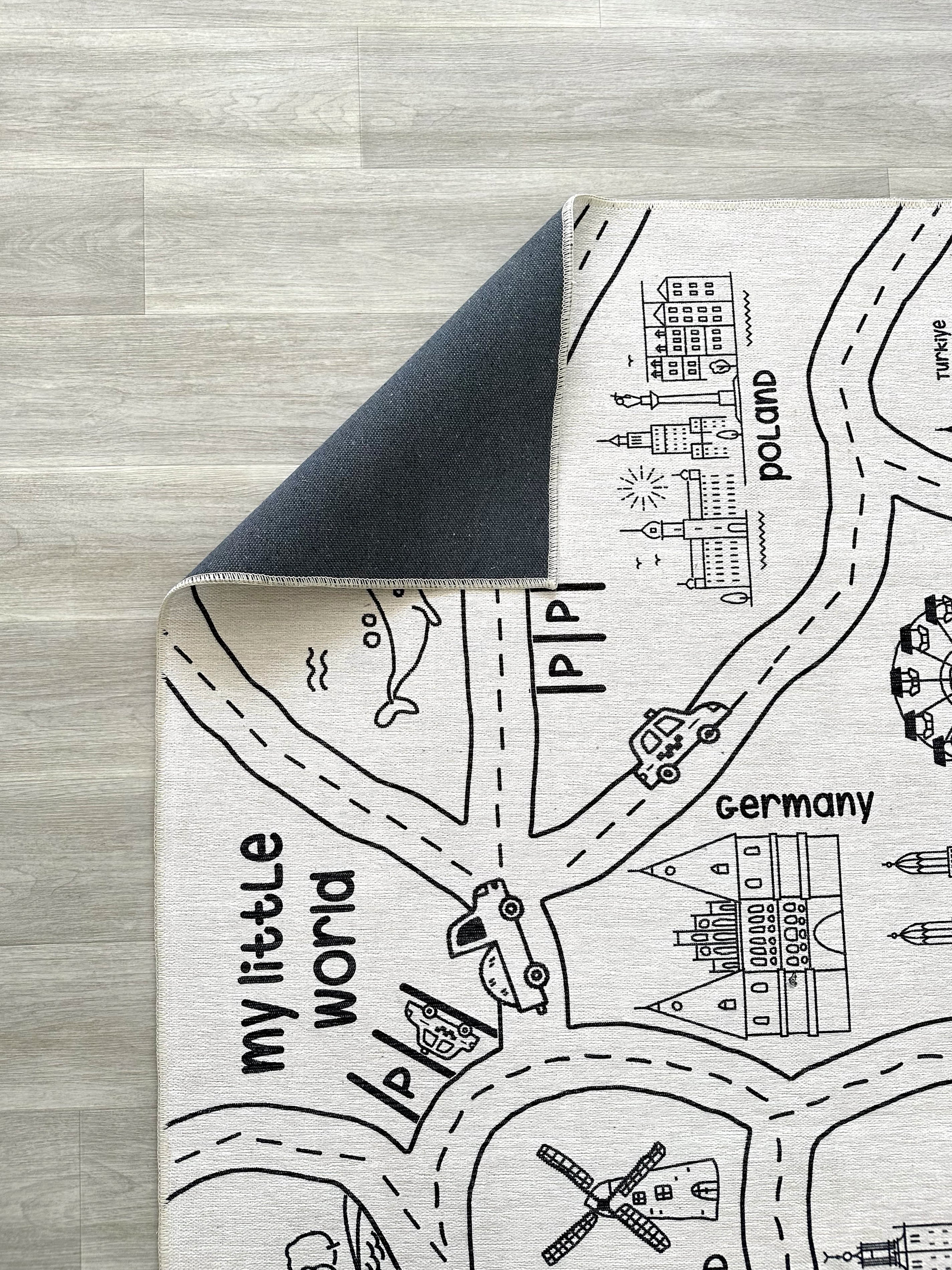 Traffic Themed Children's Rug
