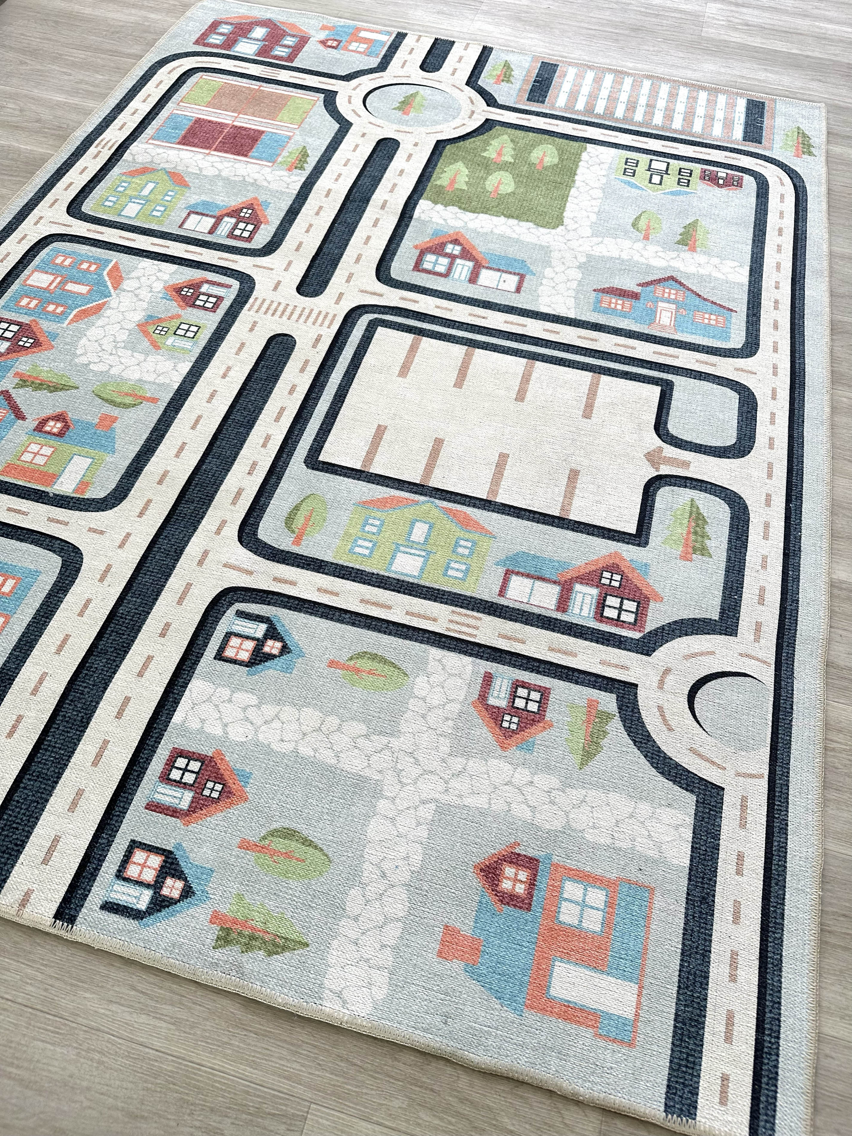 Traffic Themed Children's Rug