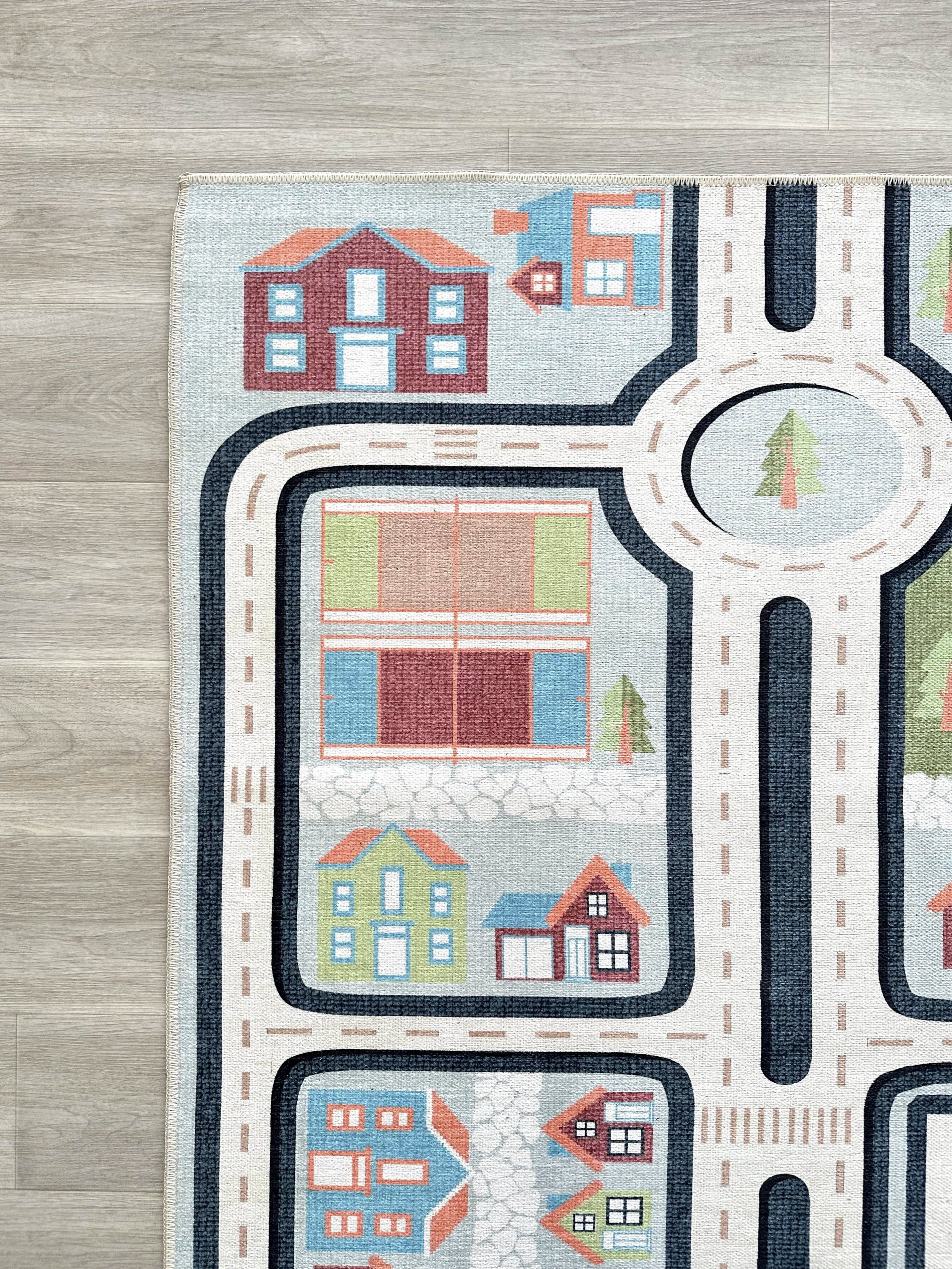 Traffic Themed Children's Rug
