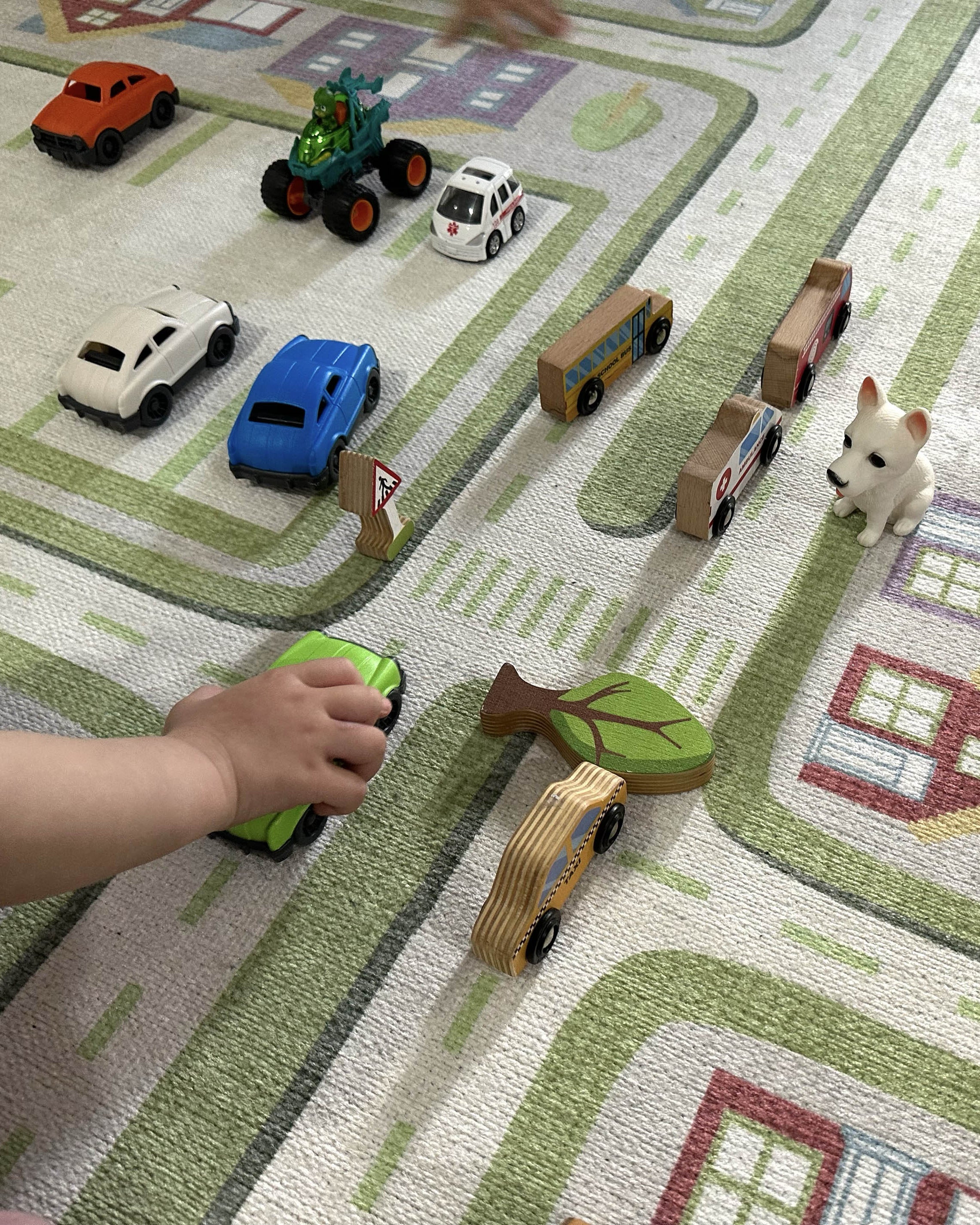 Traffic Themed Children's Rug