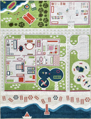 Traffic Themed Children's Rug