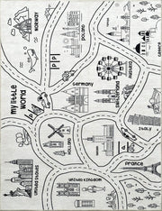 Traffic Themed Children's Rug