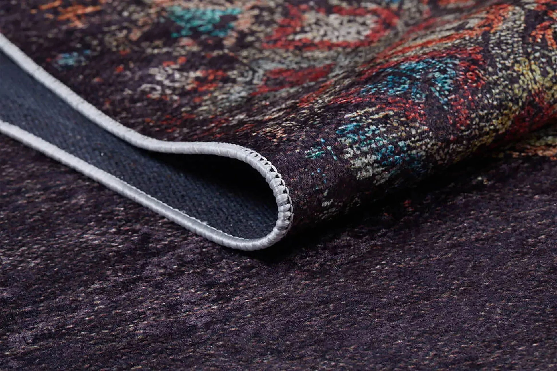 Kahverengi Modern Boho Geometrik Halı
