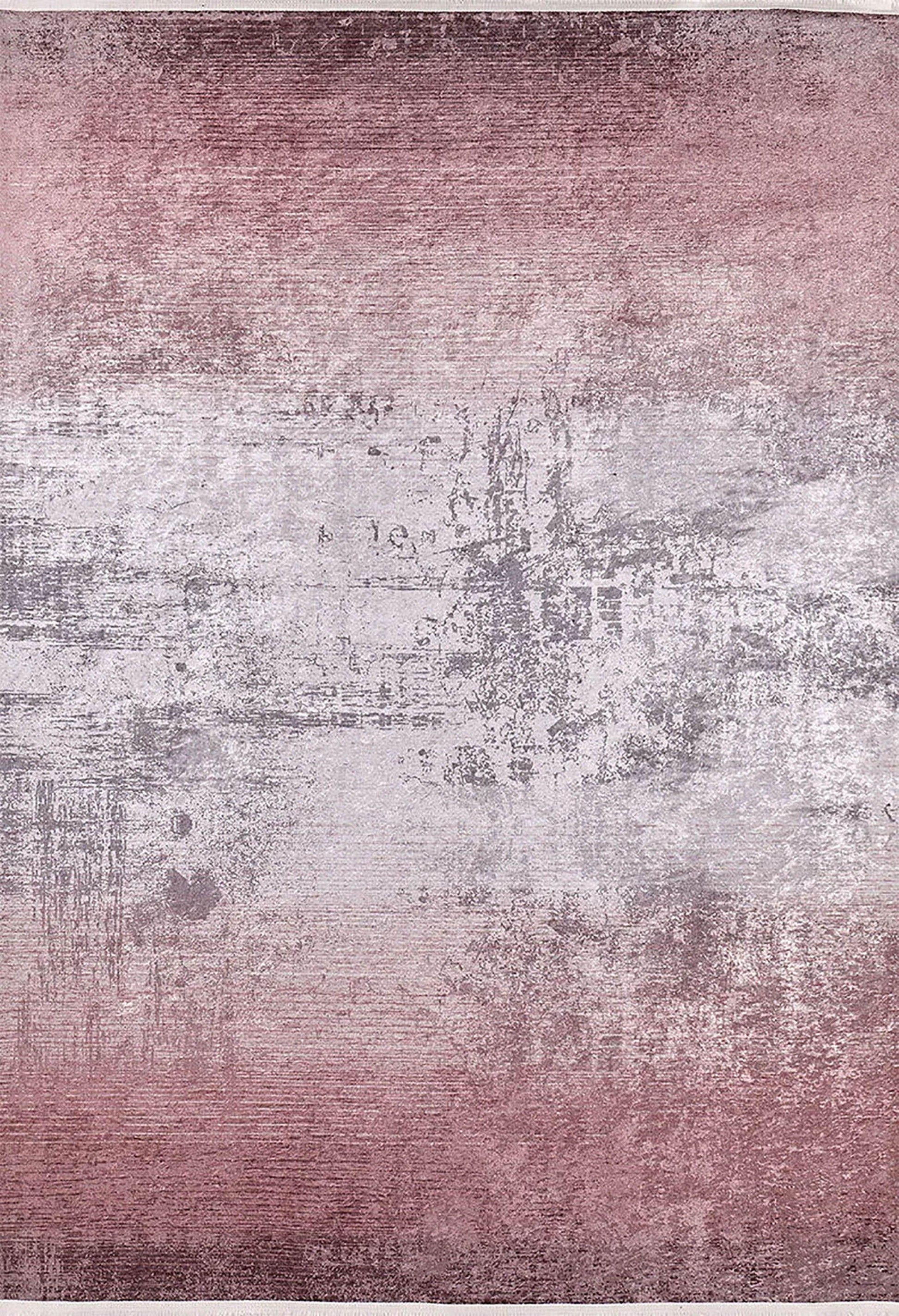 Kırmızı Pembe Modern Halı