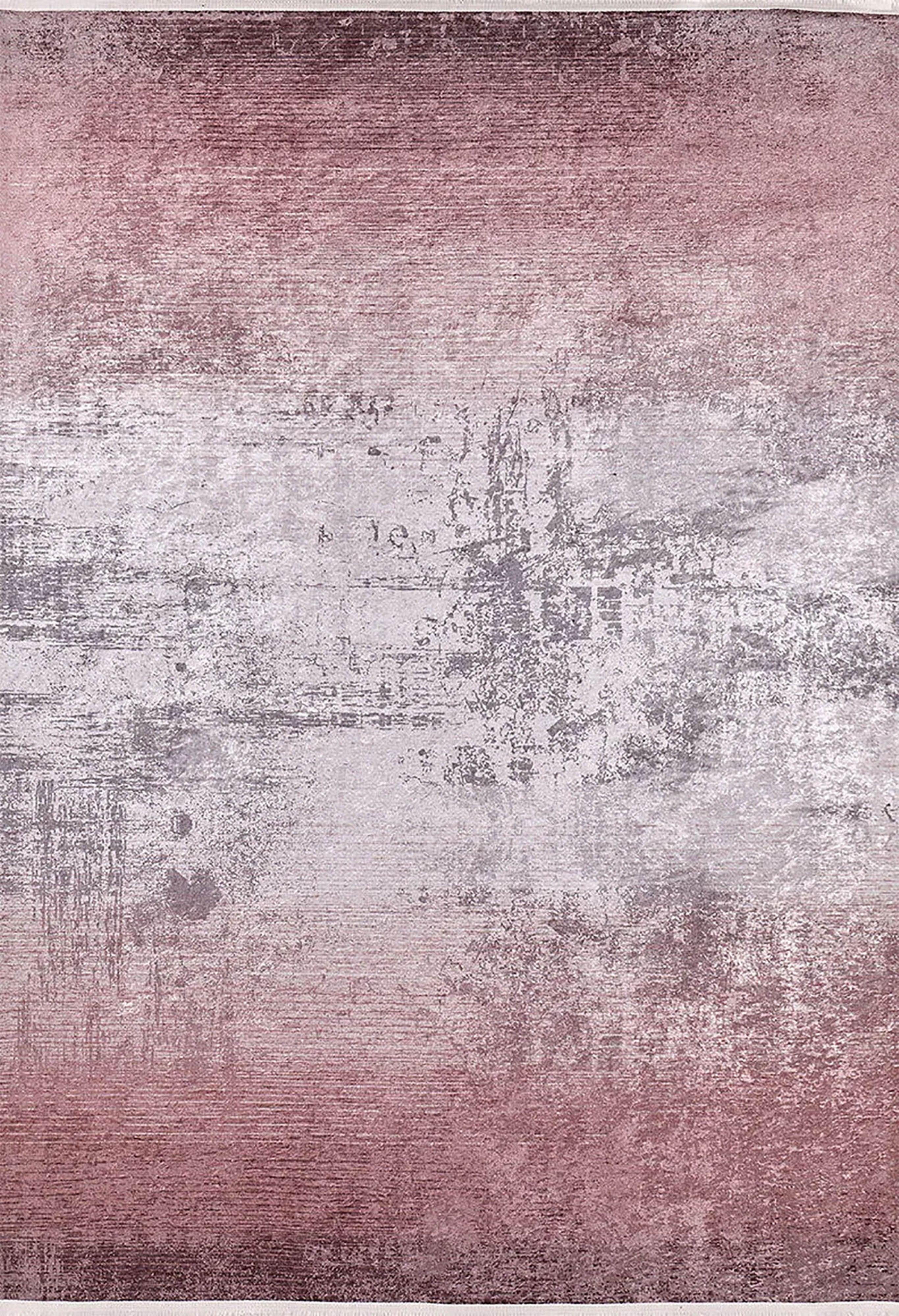Kırmızı Pembe Modern Halı