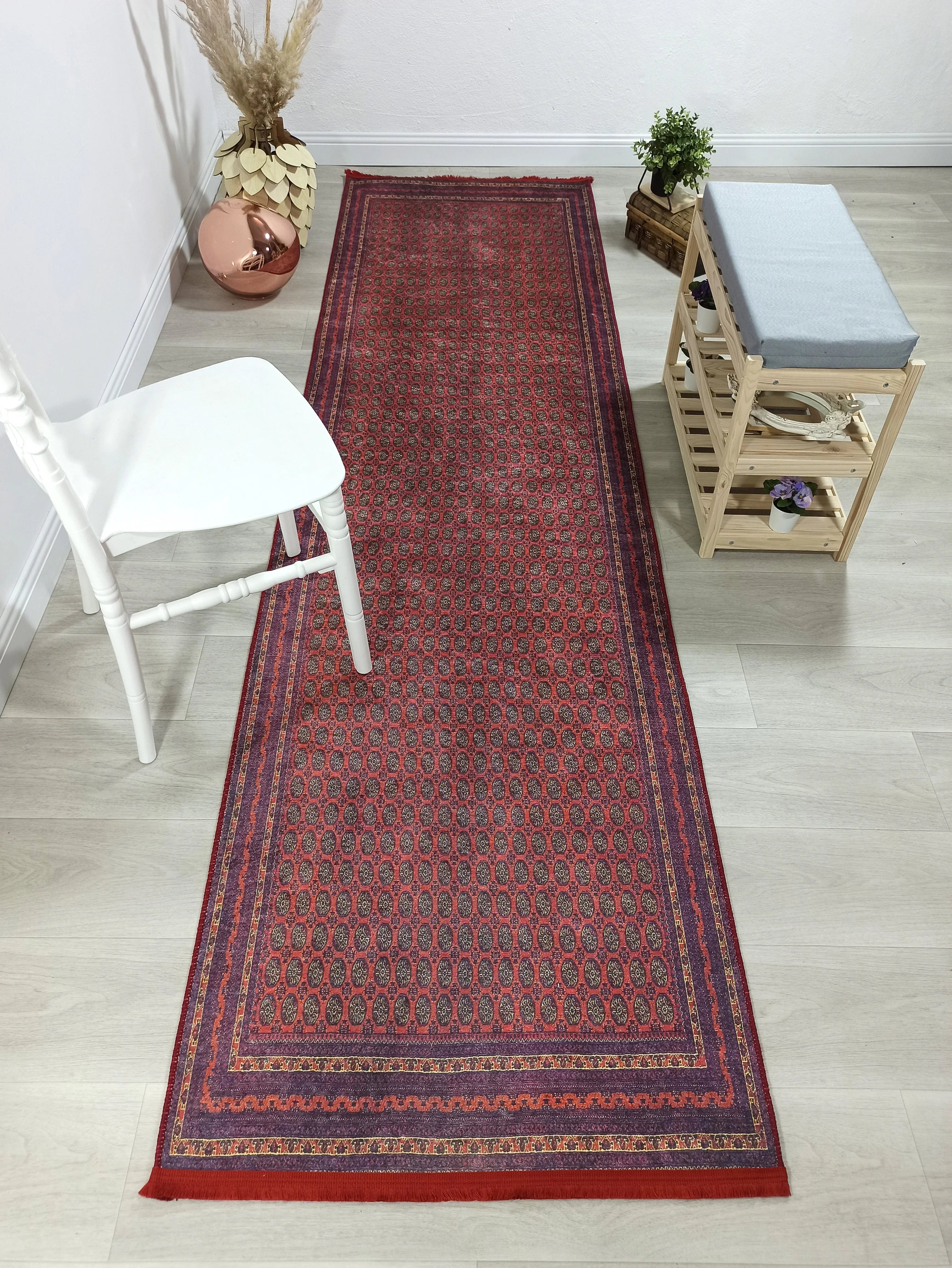 Kırmızı Vintage Kilim Halı