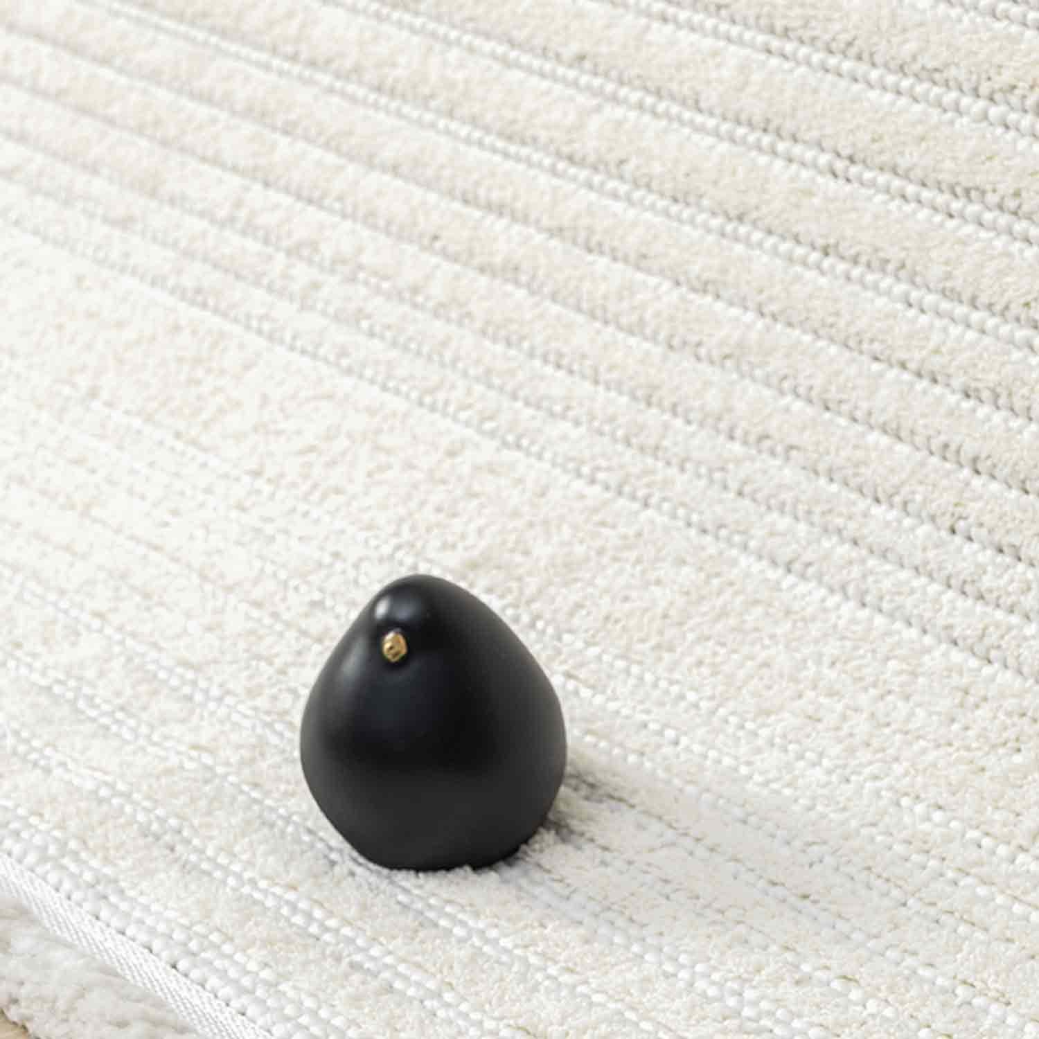 Minimalist Fitil Dokulu Kirli Krem Halısı