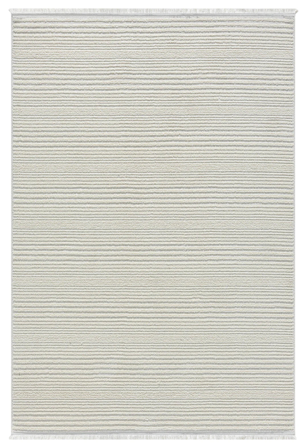 Minimalist Fitil Dokulu Kirli Krem Halısı