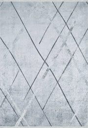 Modern Desenli Dekoratif Çizgili Halı