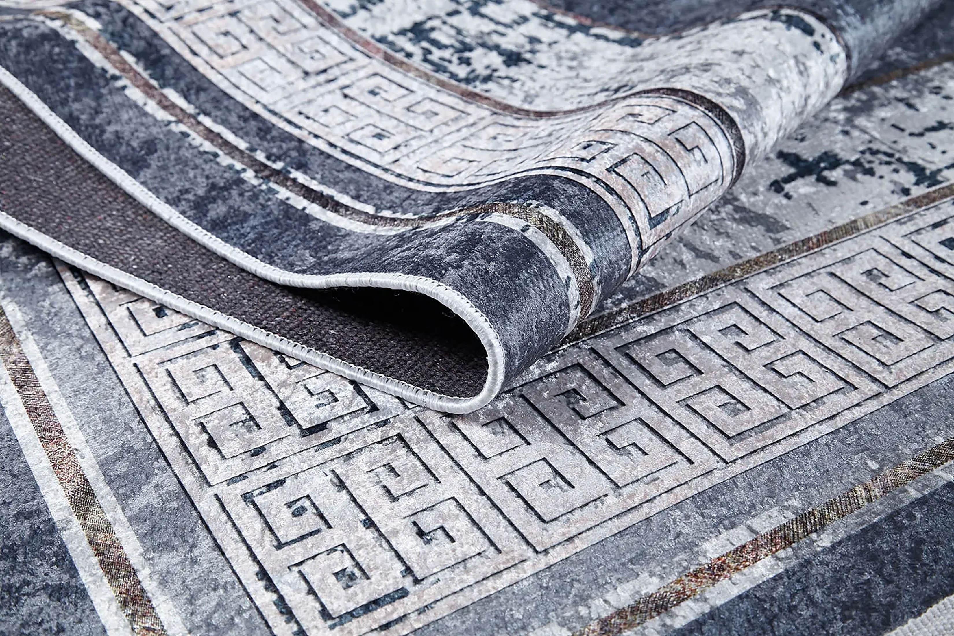Modern Bordürlü Yunan Anahtar Halı