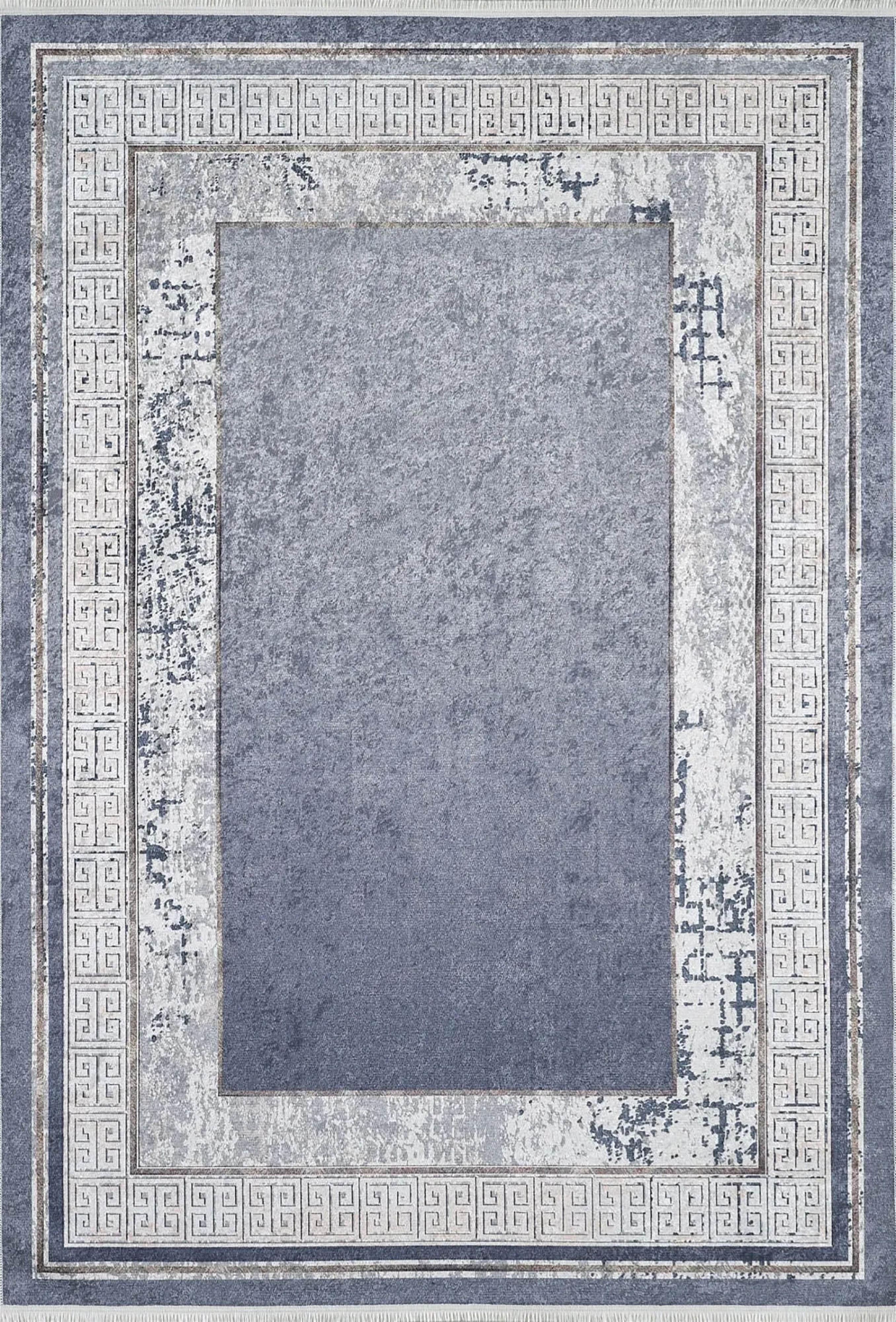 Modern Bordürlü Yunan Anahtar Halı