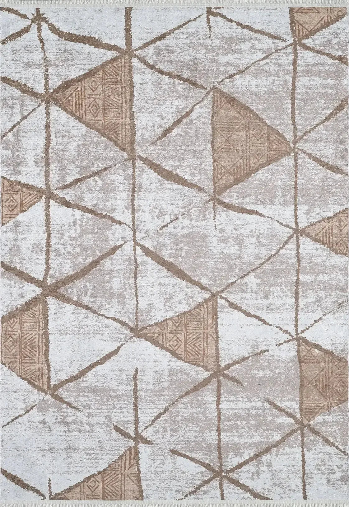 Modern İskandinav Geometrik Yıkanabilir Halı