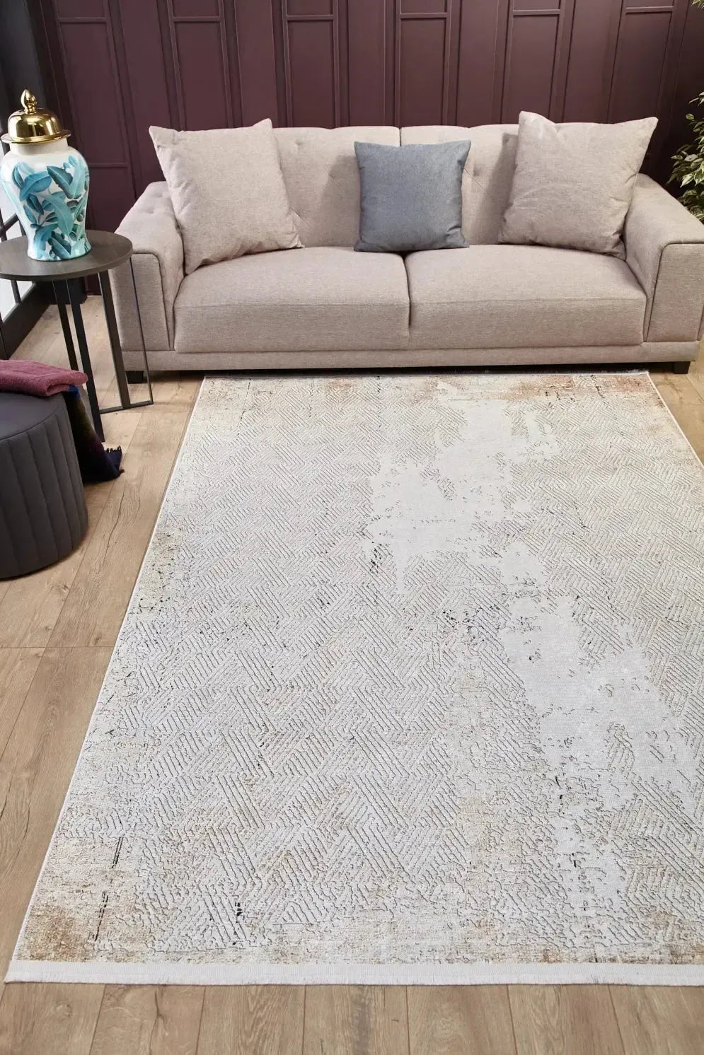 Modern Yıkanabilir Kaymaz Halı