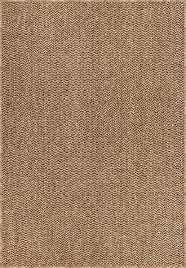 Plain Beige and Coffee Tones Wicker Textured Carpet