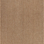 Plain Beige and Coffee Tones Wicker Textured Carpet