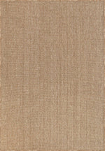 Kahve ve Beyaz Küçük Zikzak Sisal Halı - FM03W