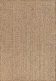 Kahve ve Beyaz Küçük Zikzak Sisal Halı - FM03W