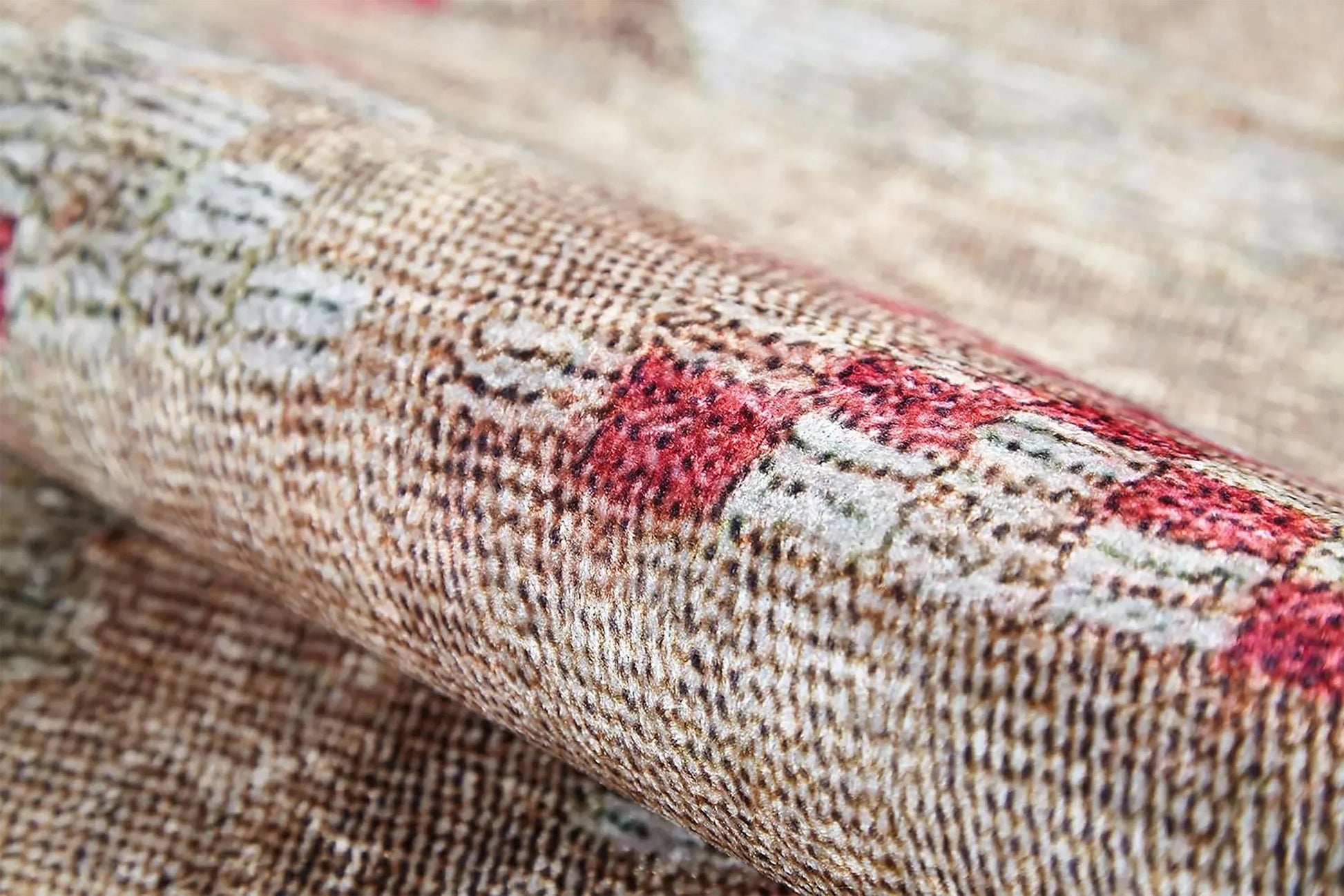 Pembe Bej Kilim Halı