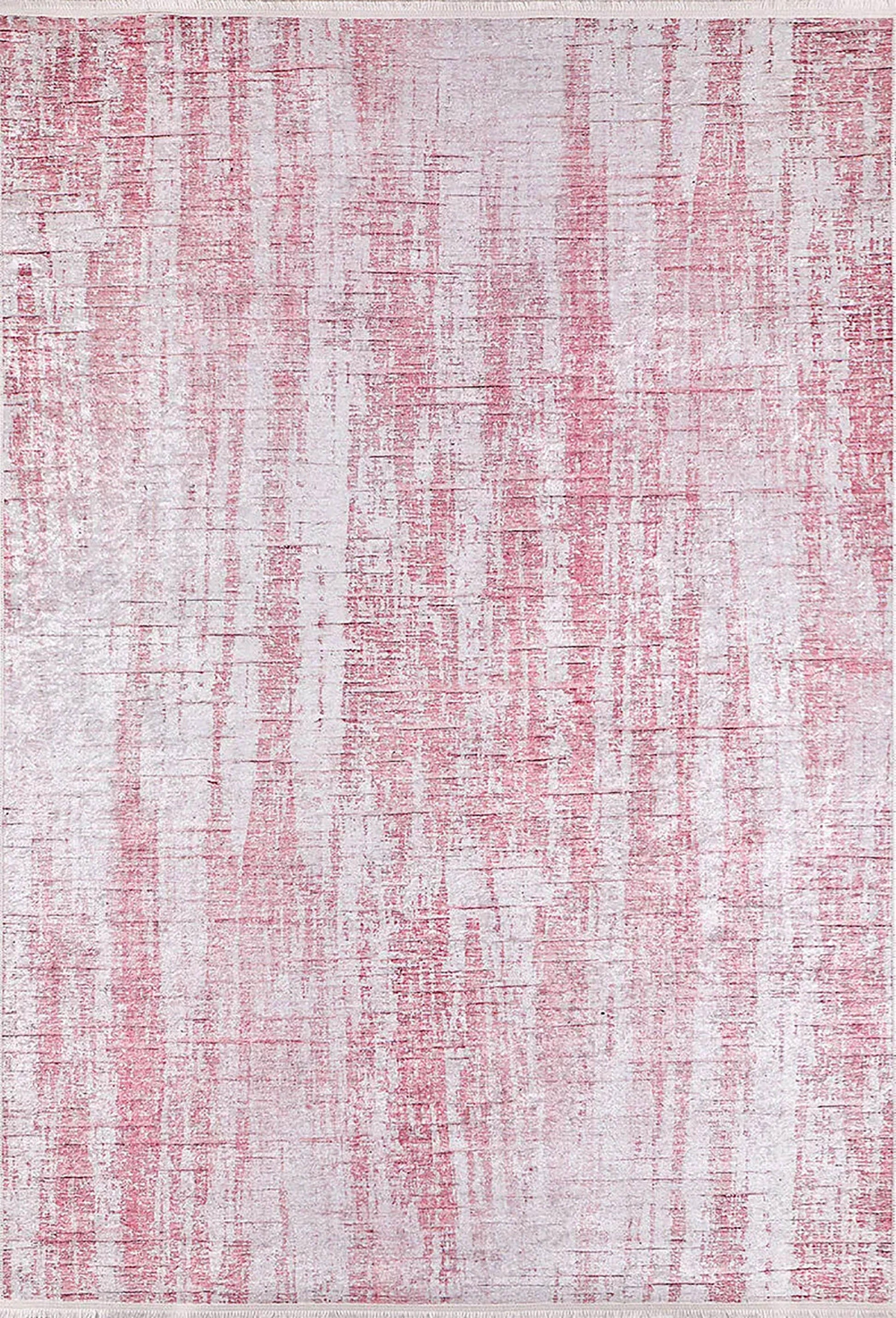 Pembe Modern Halı