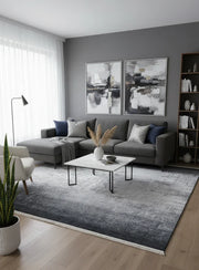 Siyah Modern Halı