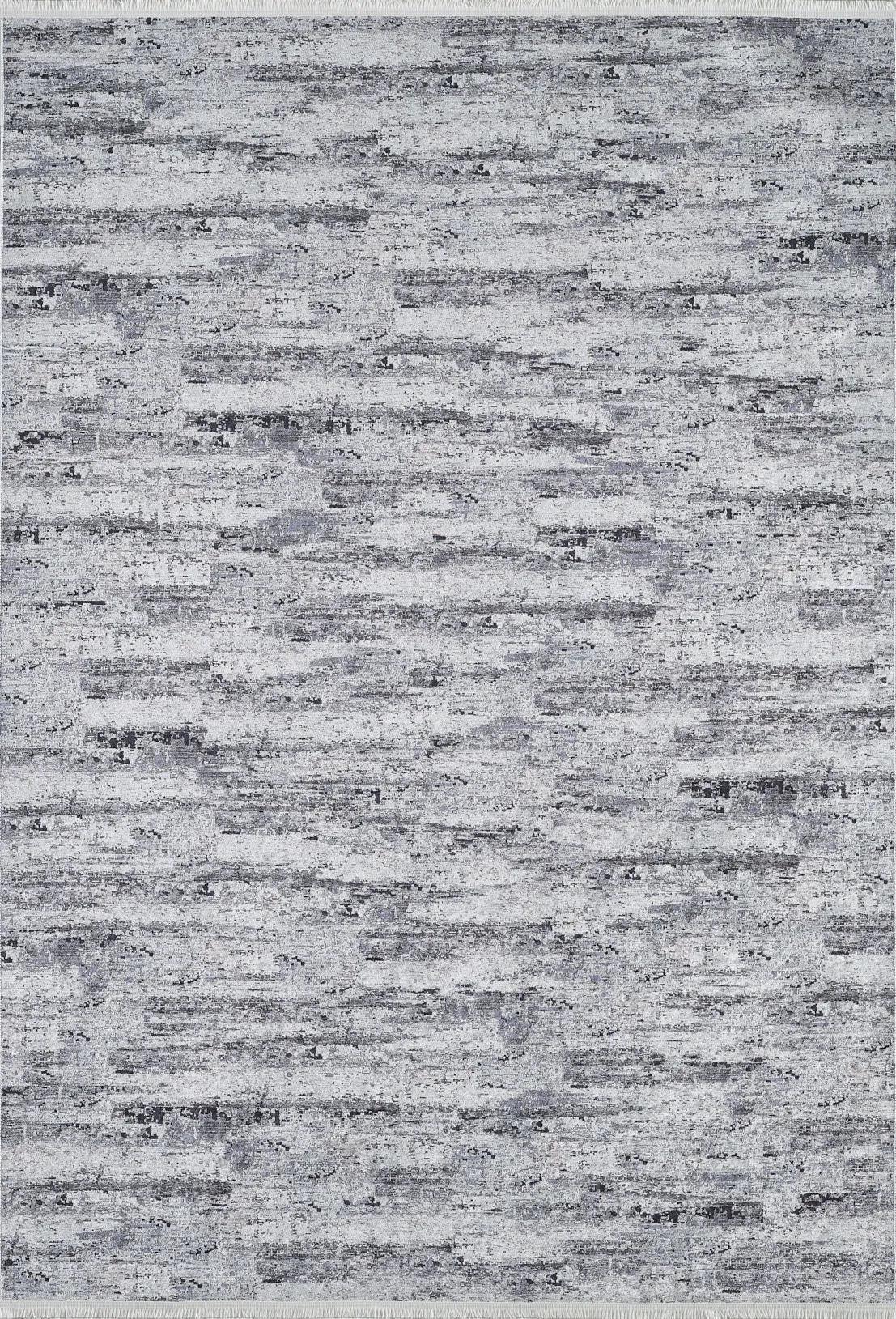Siyah ve Beyaz Abstre Halı