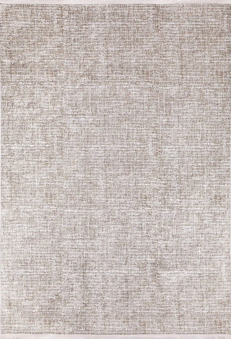 Soft Bej Krem Tonlarında Modern Halı