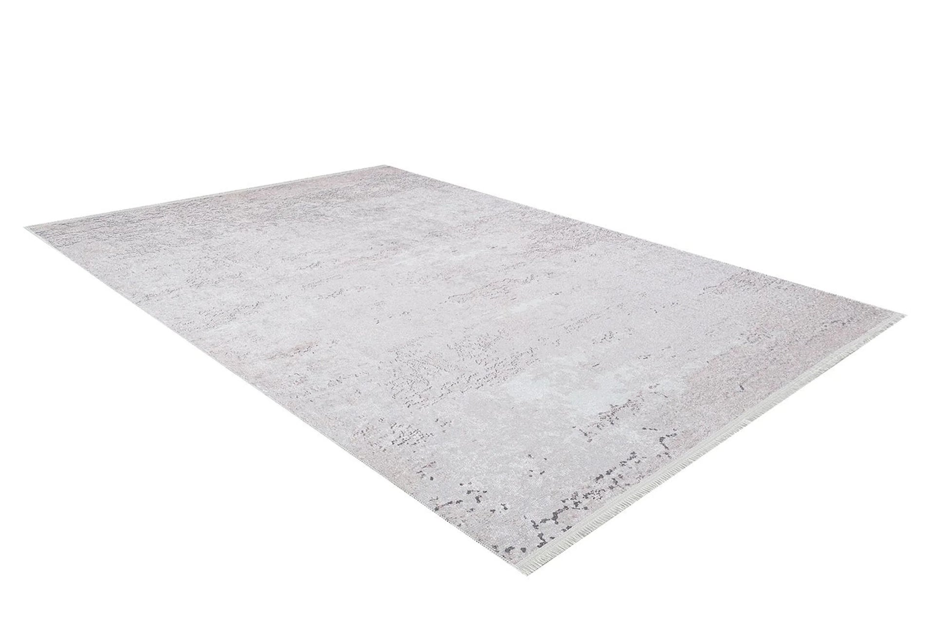 Soft Pudra Bej Eskitme Desenli Halı