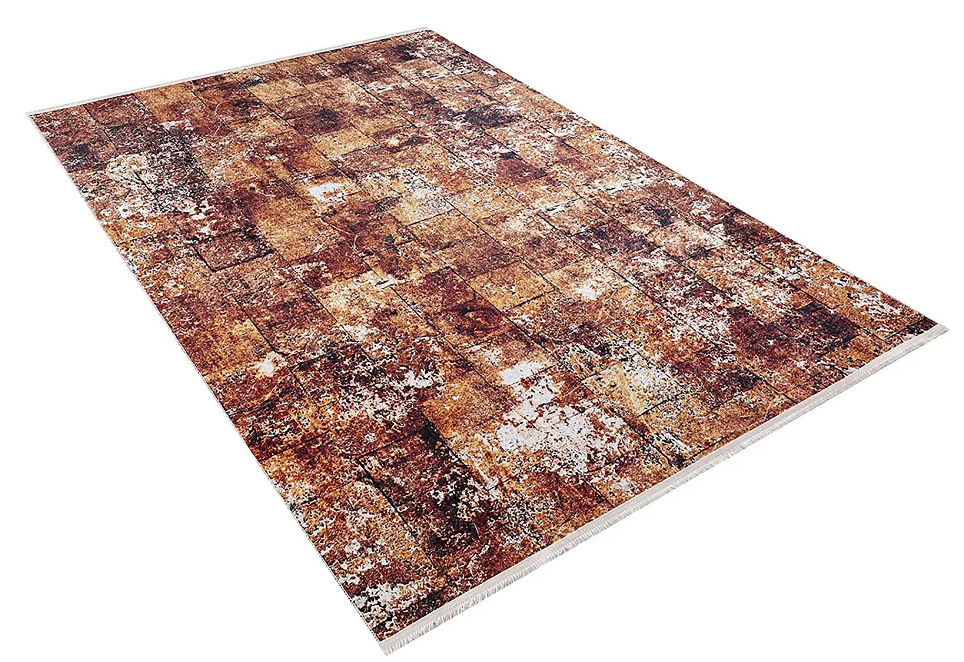 Turuncu Modern Halı