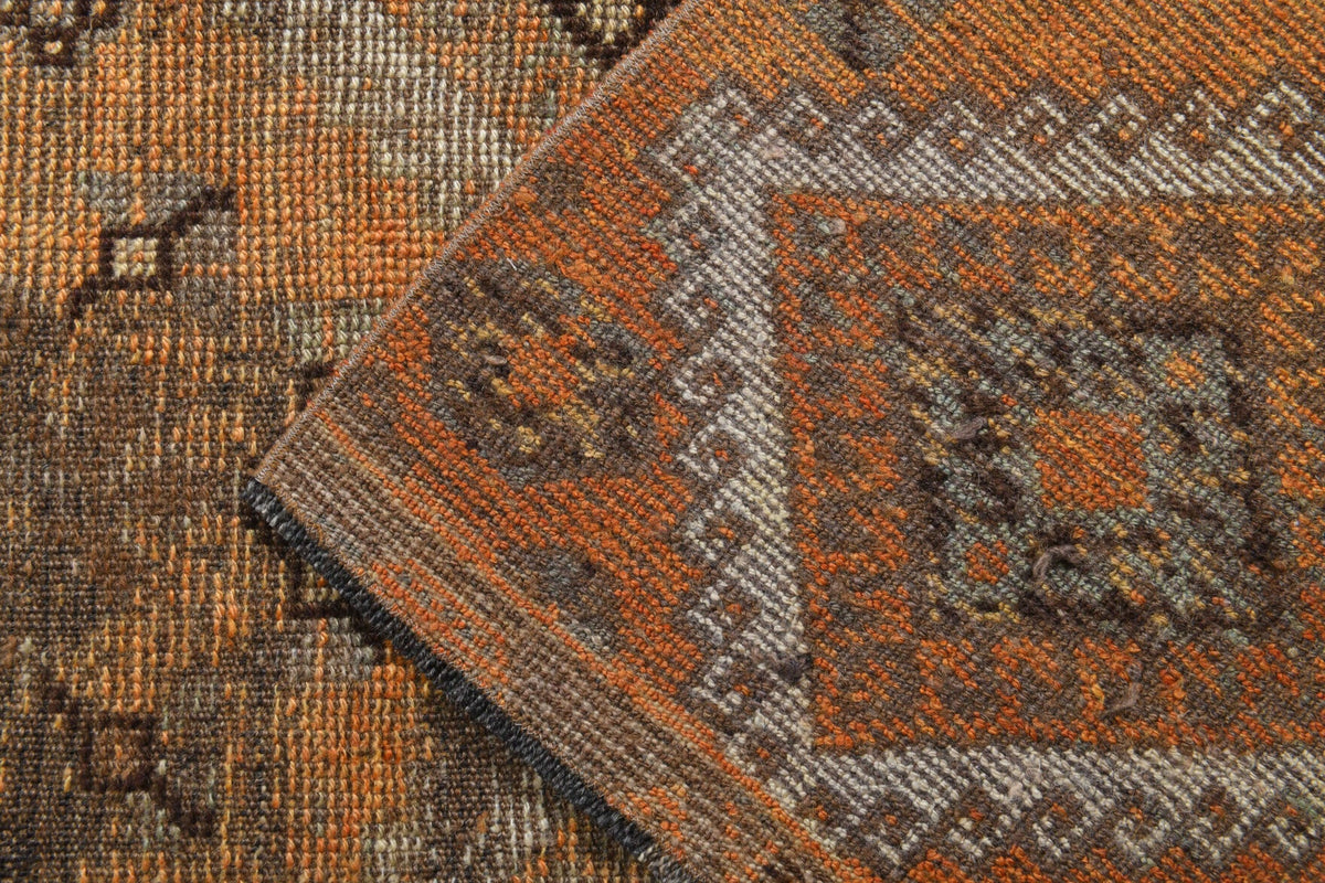 Tribal Antique Anatolian Hallway Runner Rug