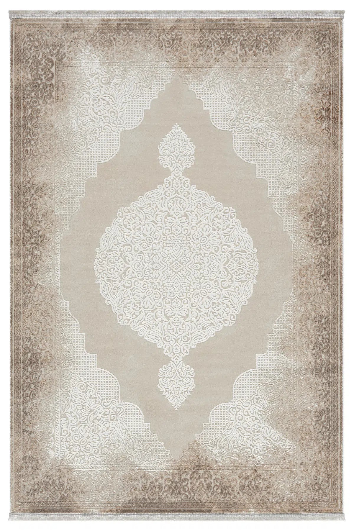 Vizon Geometrik Çizgili İskandinav Modern Halı - 524VA