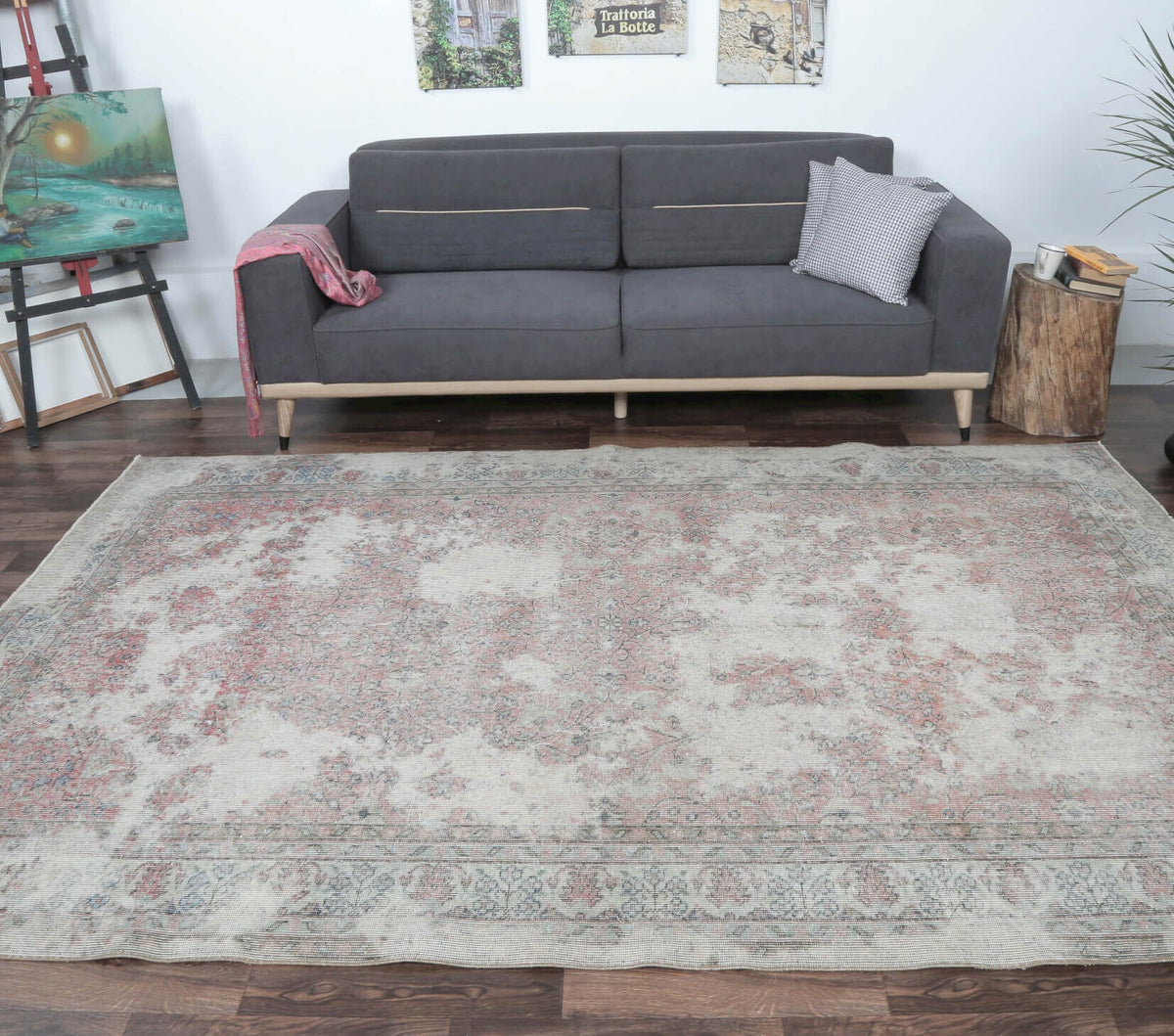 Aydogan - Antique Distressed Anatolian Rug
