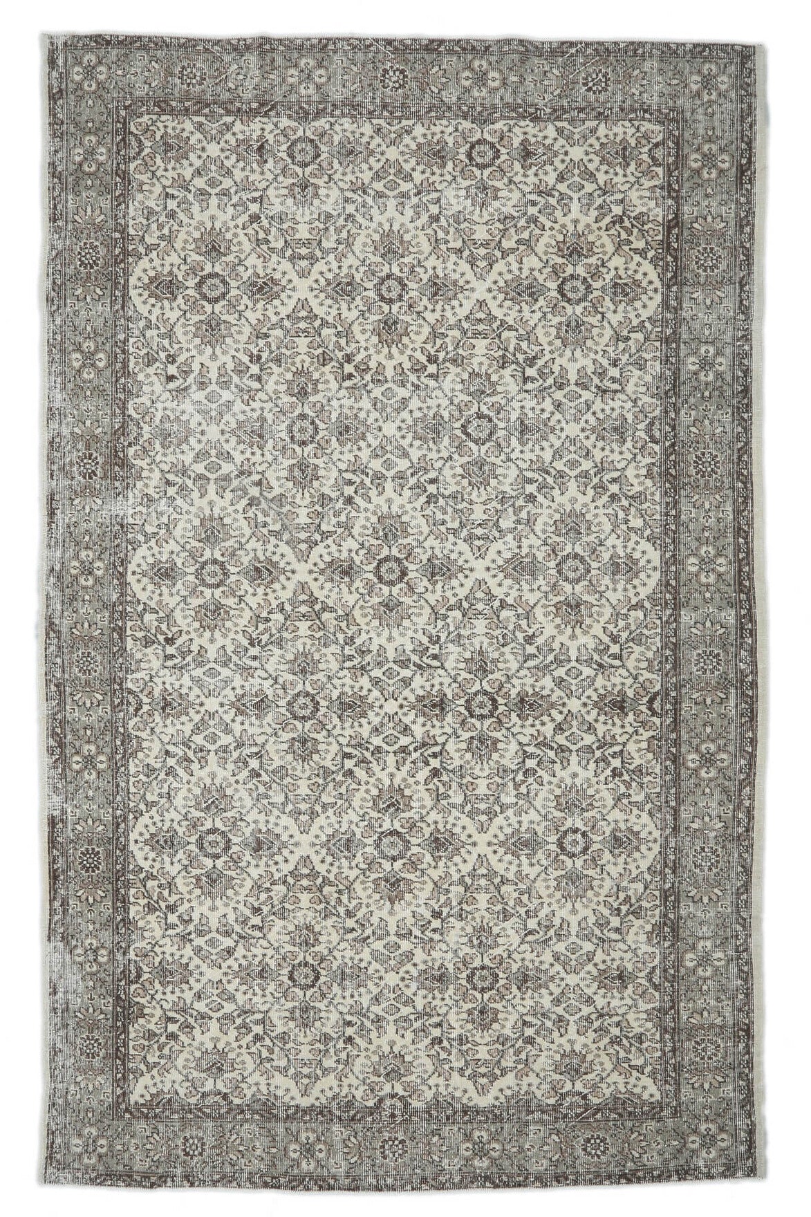 Aykoncuy - Floral Vintage Hereke Area Rug