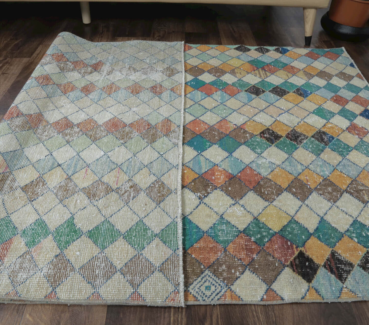 Beran - Retro Vintage Anatolian Rug