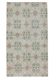 Besime - Small Floral Anatolian Rug