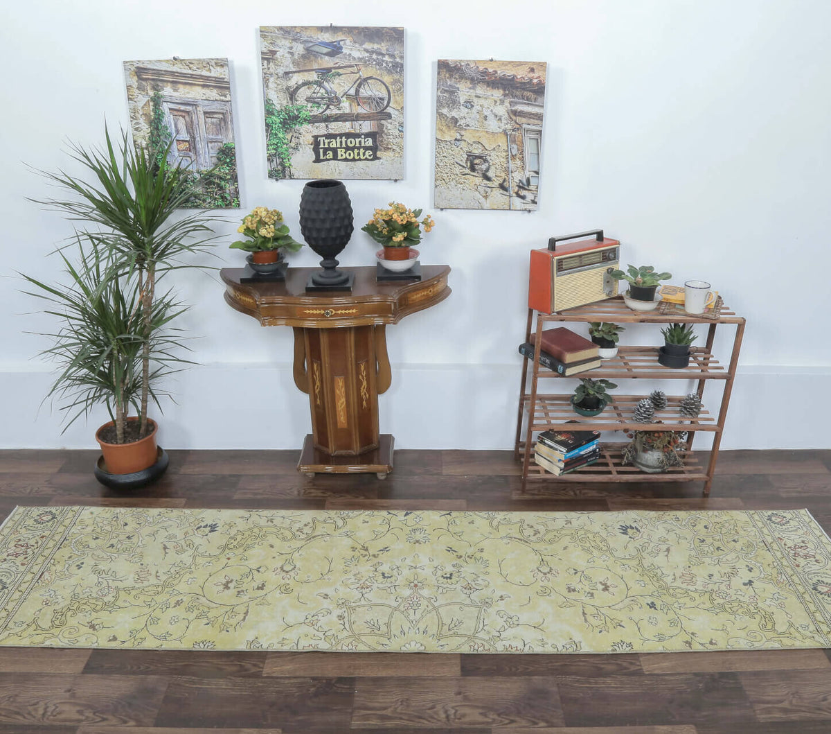 Betullan - Moss Vintage Oushak Runner