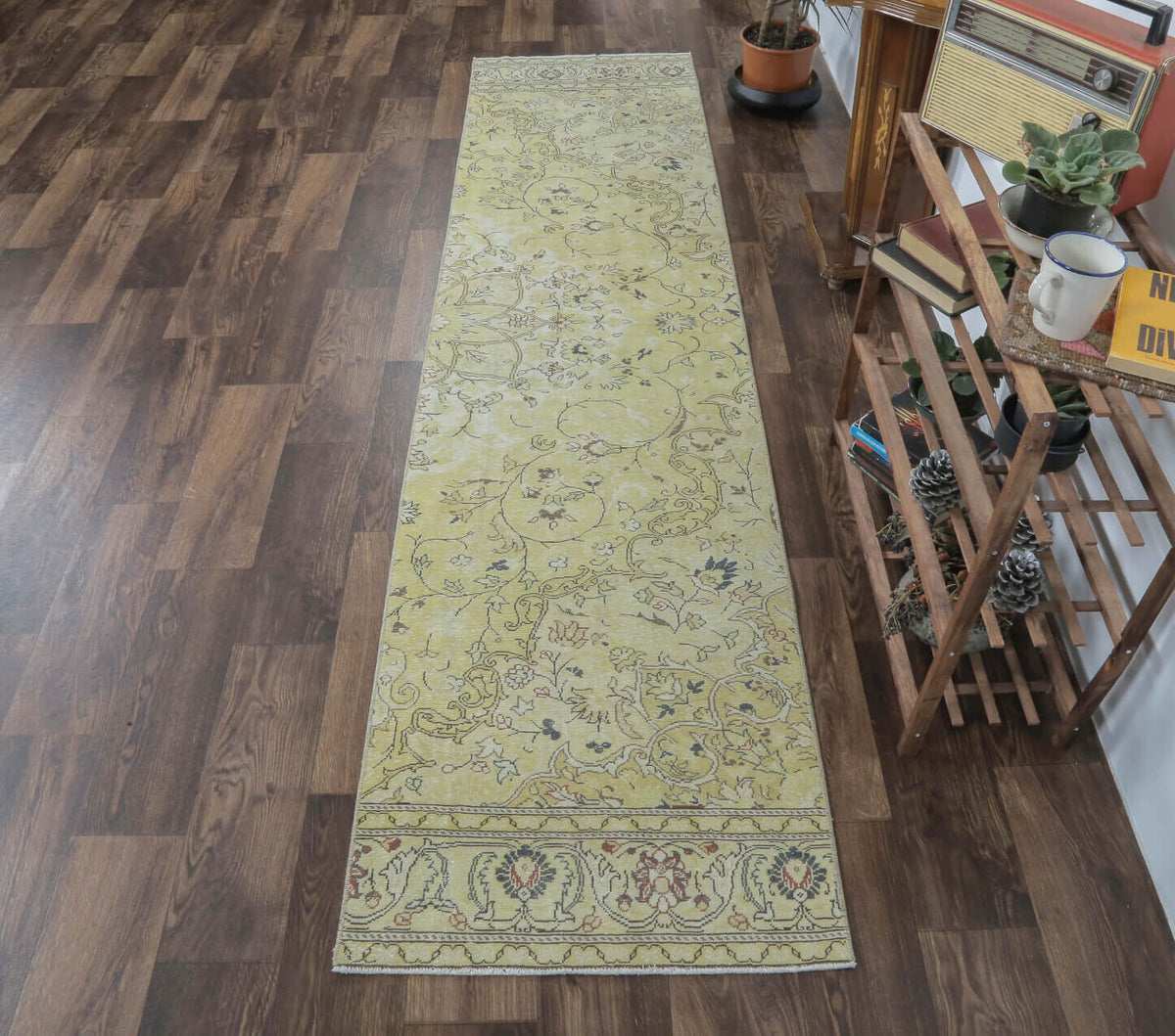 Betullan - Moss Vintage Oushak Runner