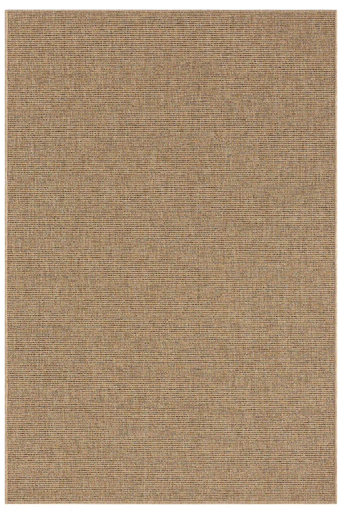 JÜT-Kiremit Düz Hasır Jüt Dokuma Modern Halı - BM661JÜ - 661JB