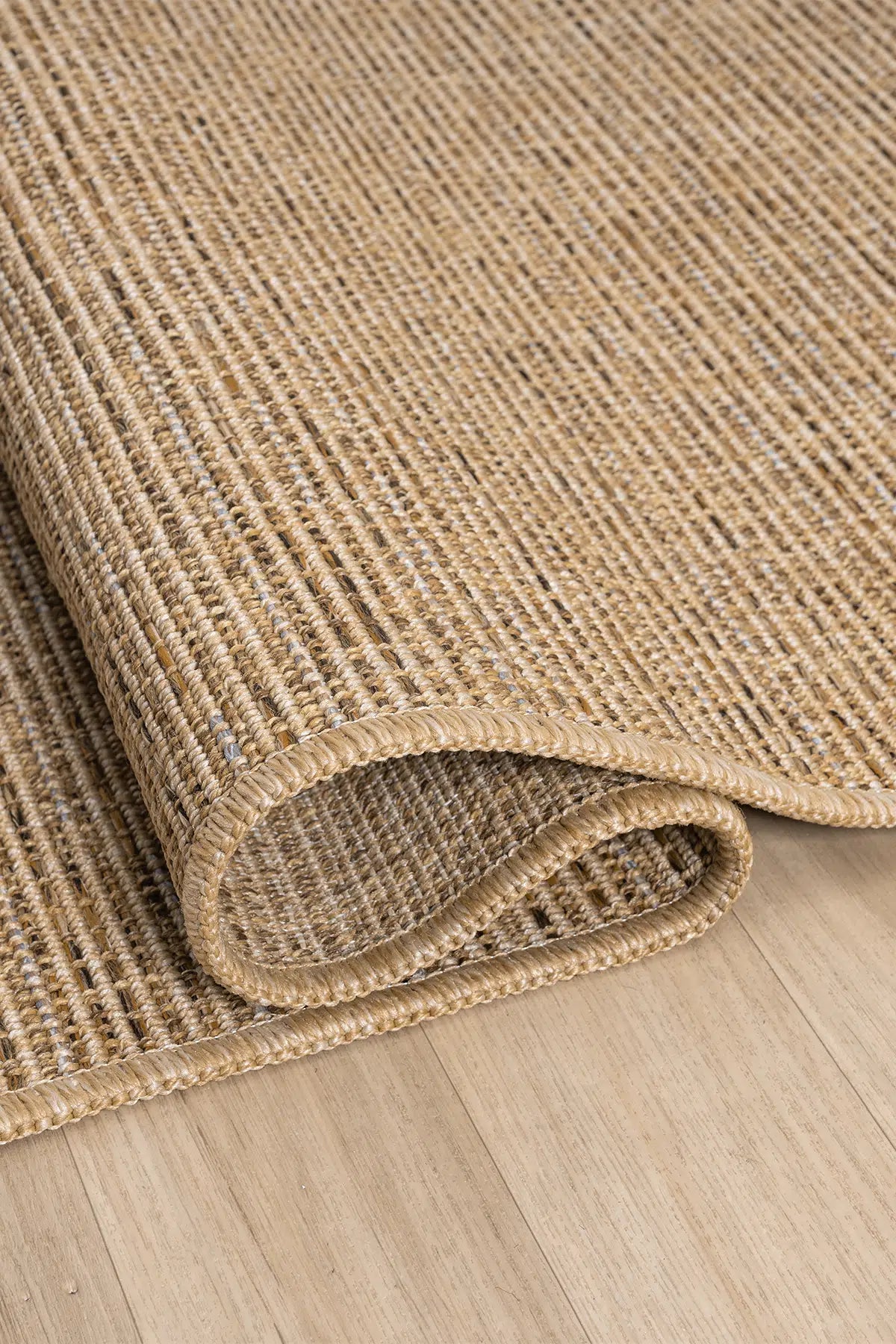 JÜT-Kiremit Düz Hasır Jüt Dokuma Modern Halı - BM661JÜ - 661JB