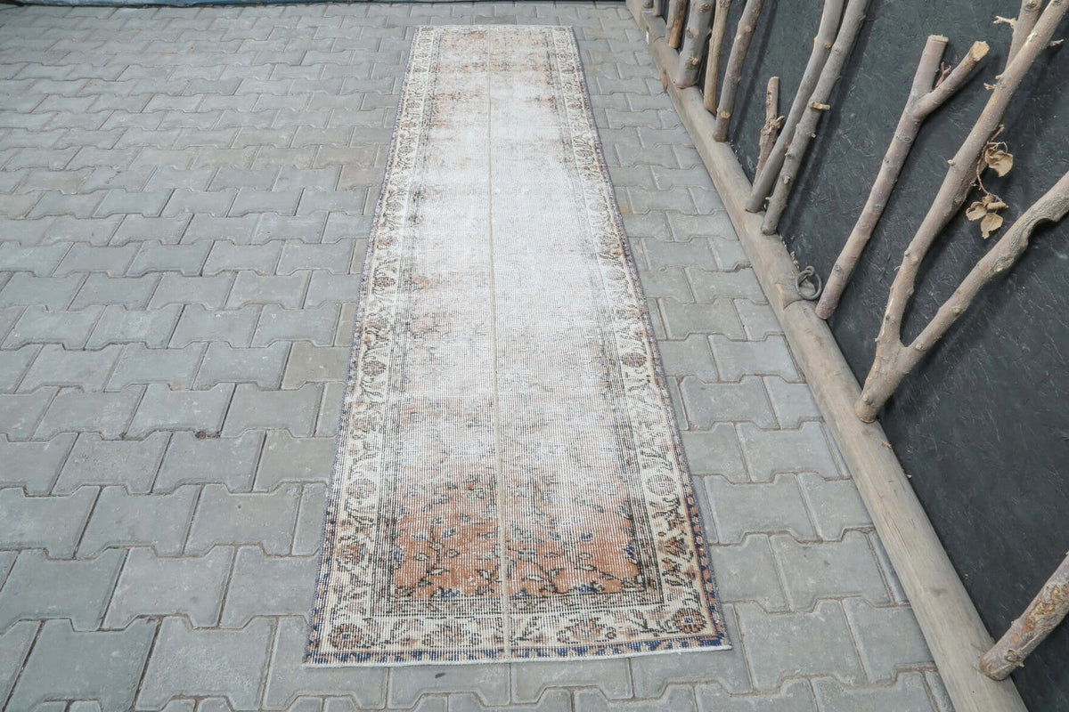 Christina - Stitched Distressed Oushak Runner
