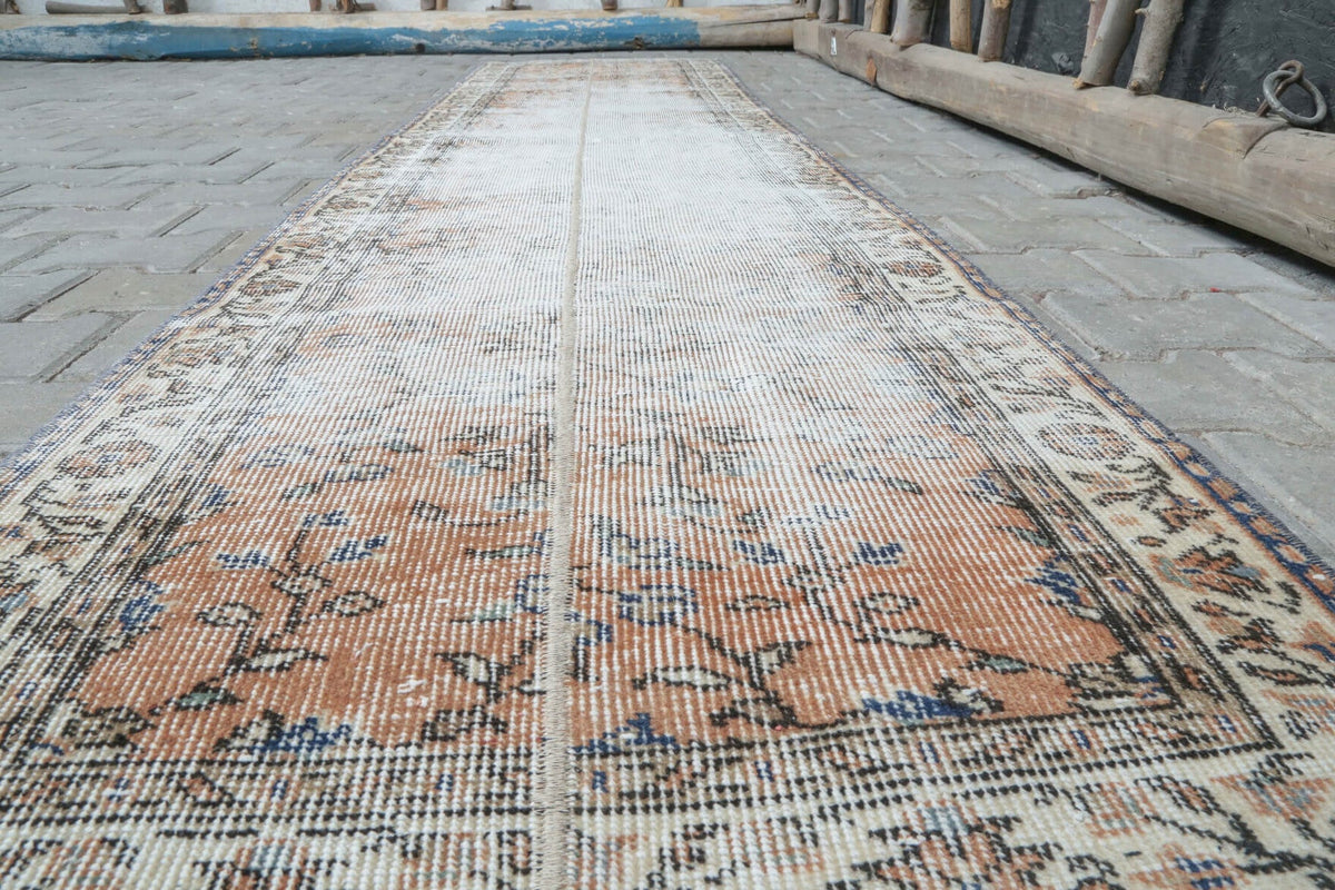 Christina - Stitched Distressed Oushak Runner