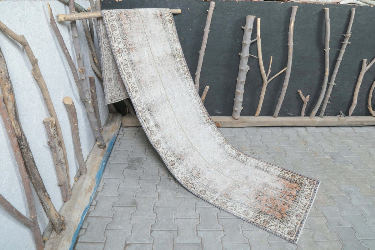 Christina - Stitched Distressed Oushak Runner