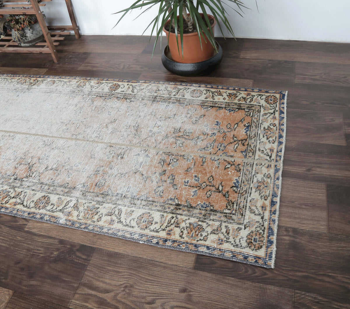 Christina - Stitched Distressed Oushak Runner