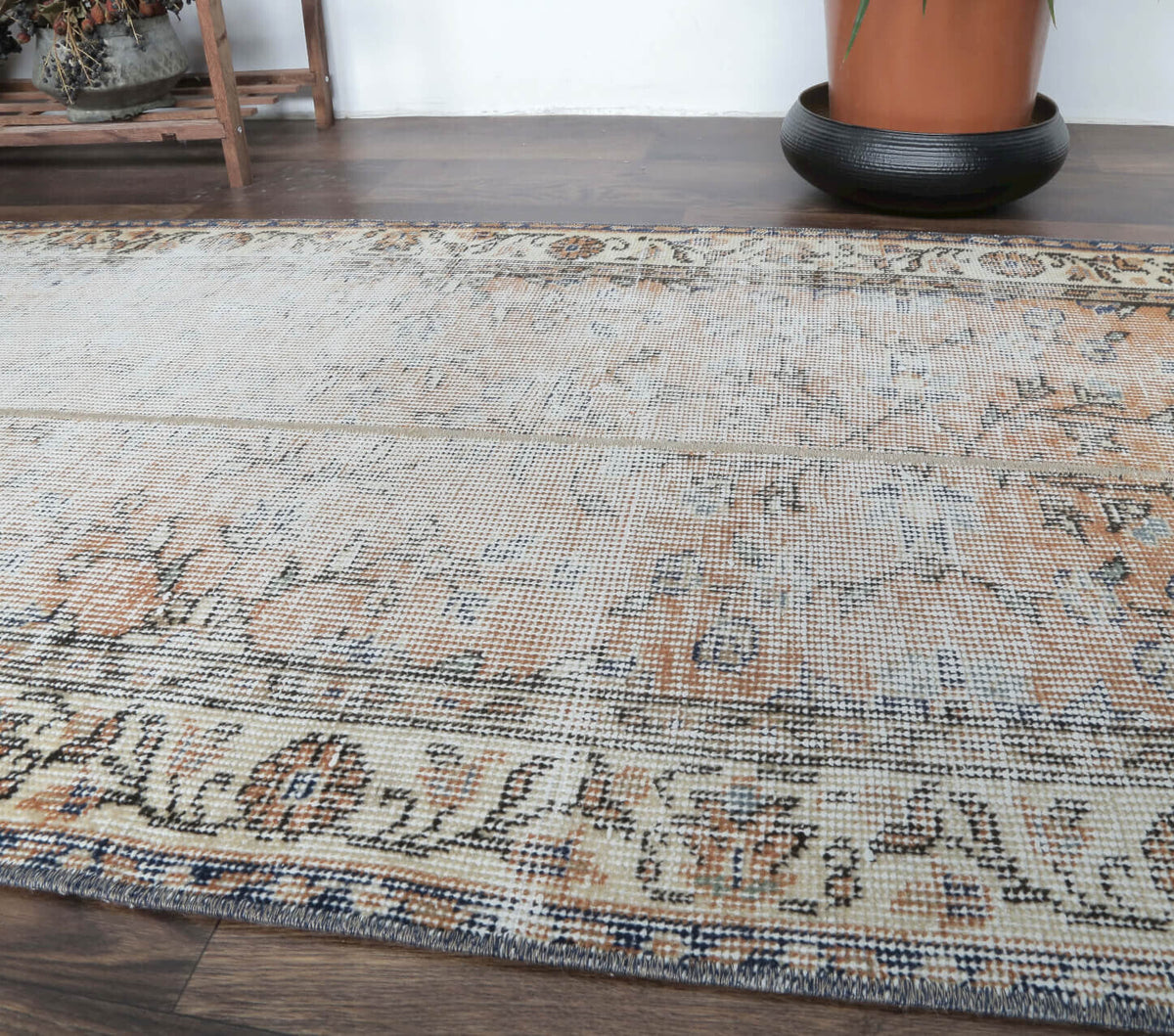 Christina - Stitched Distressed Oushak Runner