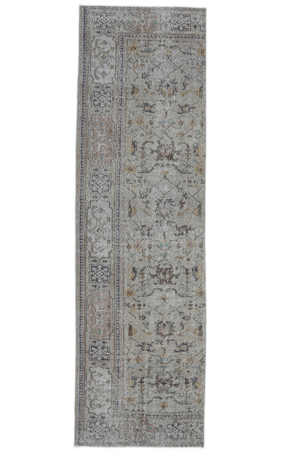 Ciler - Gray Vintage Anatolian Runner