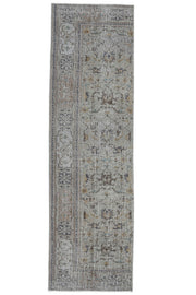 Ciler - Gray Vintage Anatolian Runner